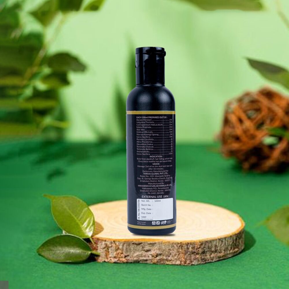 Yoga Brahmi Hair Oil | 100 ml - Image 2